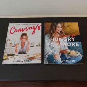 Set of Both Cravings Cookbooks Chrissy Teigen